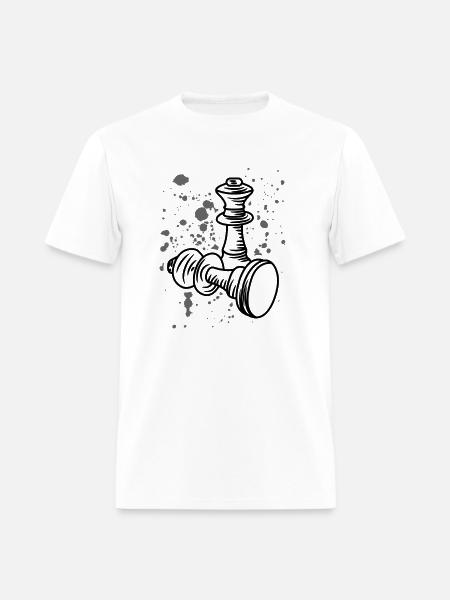 Chess Piece - Men's T-Shirt - white