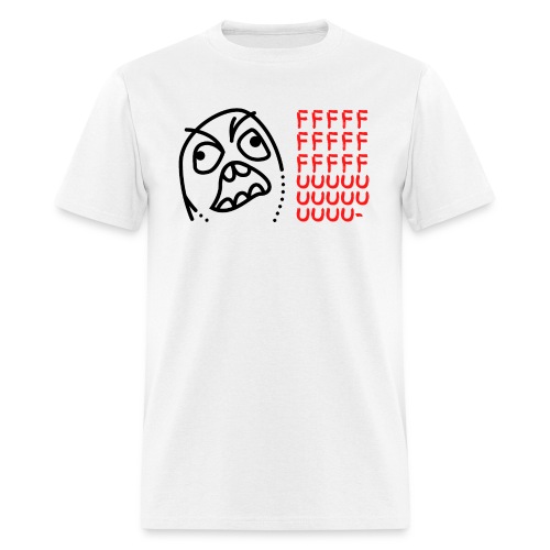 RageGuy FFFFF UUUUU meme - Men's T-Shirt