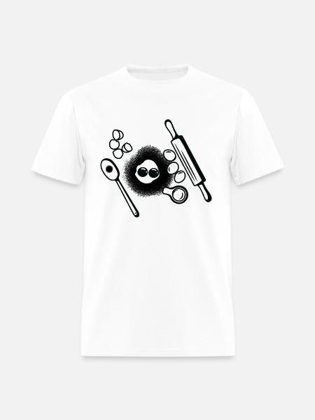 Baking Ingredients Sketch - Men's T-Shirt - white