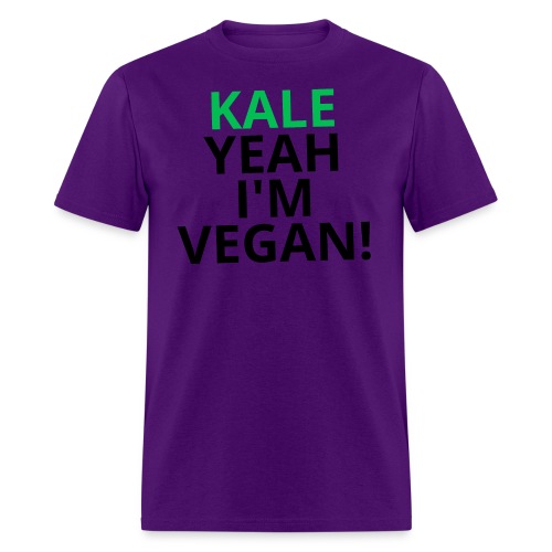 Kale Yeah I'm Vegan - Men's T-Shirt