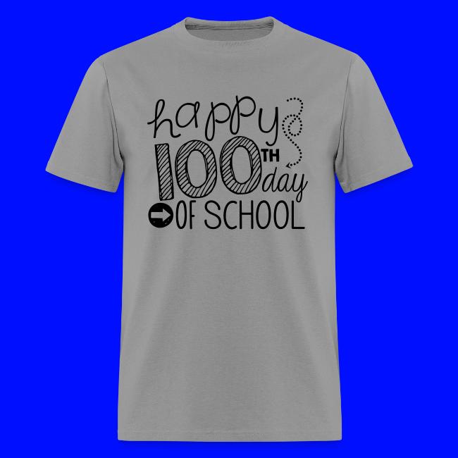 Happy 100th Day of School Arrows Teacher T-shirt