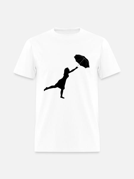 UMBRELLA - Men's T-Shirt - white