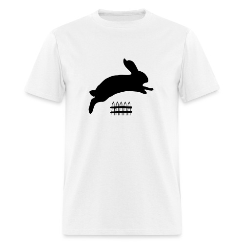 Rabbyt and Fence - Men's T-Shirt