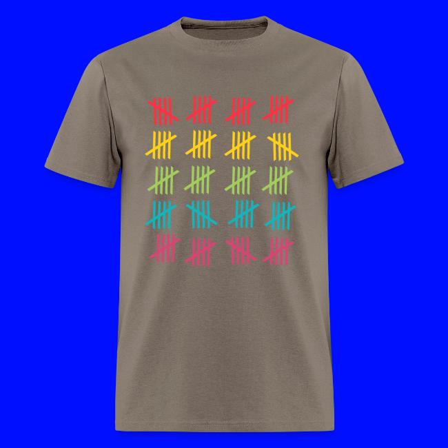 100th Day of School Tally Marks Teacher T-Shirts