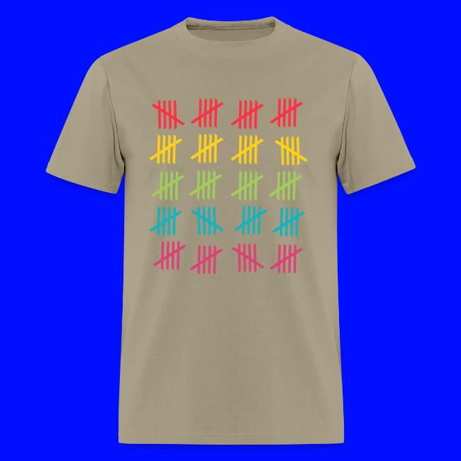 100th Day of School Tally Marks Teacher T-Shirts