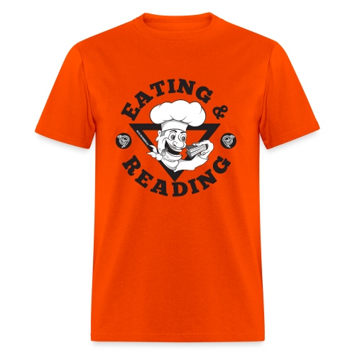 Eating&Reading-Artwork - Men's T-Shirt