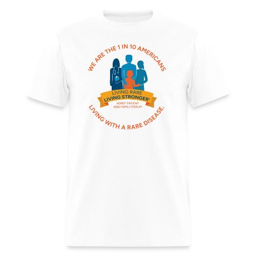 Living Rare, Living Stronger - Men's T-Shirt