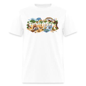 SANDBOX Gaming - Gaming/Merch - Men's T-Shirt - white - Front - Jose (178cm)