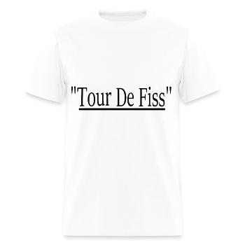tour de fiss paris - Men's T-Shirt - white - Front - Jose (178cm)