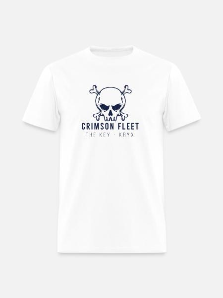 Crimson Fleet Faction: Galactic Banner - Men's T-Shirt - white