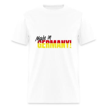 Made in Germany – Bold Heritage - Men's T-Shirt - white - Front - Jose (178cm)