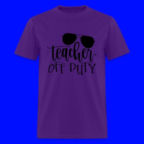 Teacher Off Duty Funny Teacher T-Shirt - Men's T-Shirt