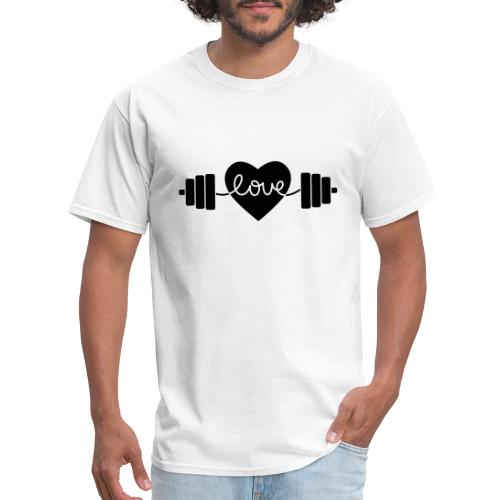 Power Lifting Love - Men's T-Shirt