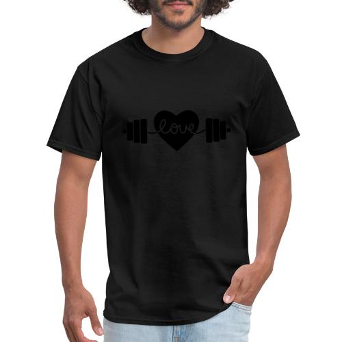 Power Lifting Love - Men's T-Shirt