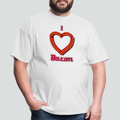 i heart bacon - Men's T-Shirt