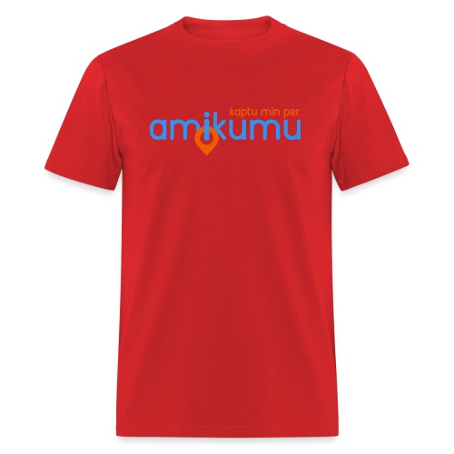 Kaptu min per Amikumu Blua - Men's T-Shirt