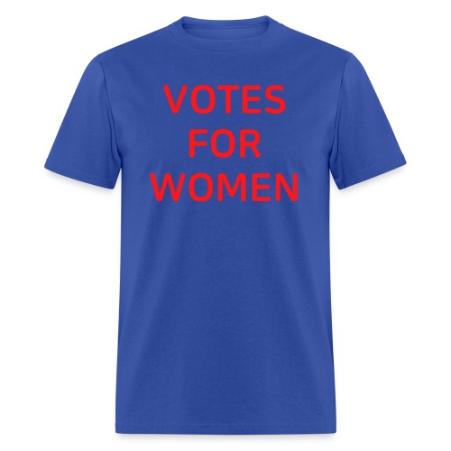Votes For Women | Women's Equality Day (red font) - Men's T-Shirt
