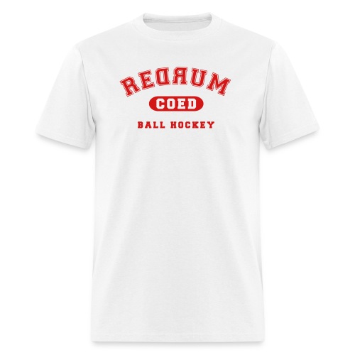 redrum varsity - Men's T-Shirt