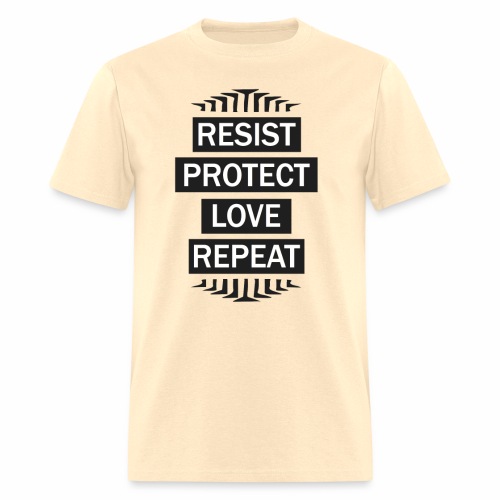 resist repeat - Men's T-Shirt