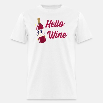 Hello wine - T-shirt for men