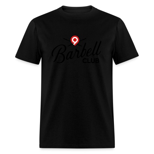 CrossFit9 Barbell Club (Black) - Men's T-Shirt