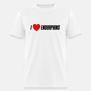I love endorphins - T-shirt for men