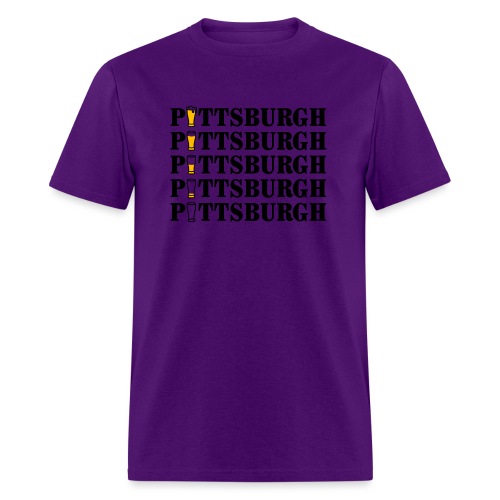 Beer in Pittsburgh - Men's T-Shirt