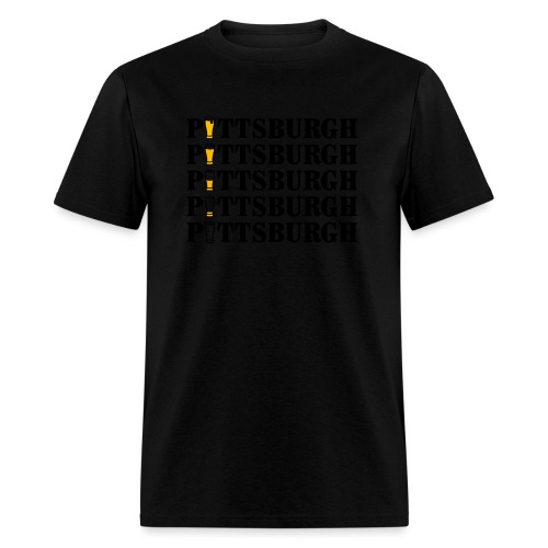 Beer in Pittsburgh - Men's T-Shirt