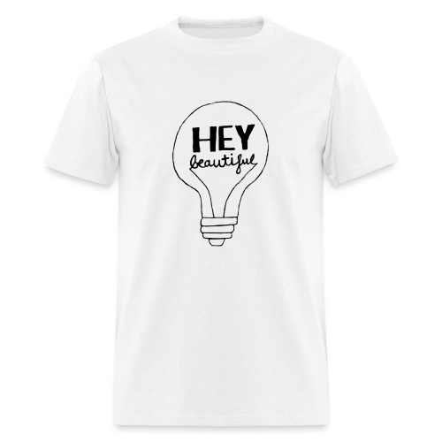 Hey Beautiful Logo - Men's T-Shirt