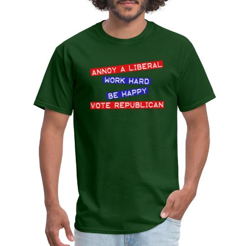 ANNOY A LIBERAL - Men's T-Shirt