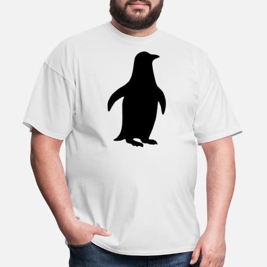 Silhouette Penguins Tshirt for Penguin Lover | Penguin T-Shirt