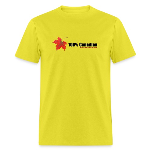 100% Canadian - Men's T-Shirt