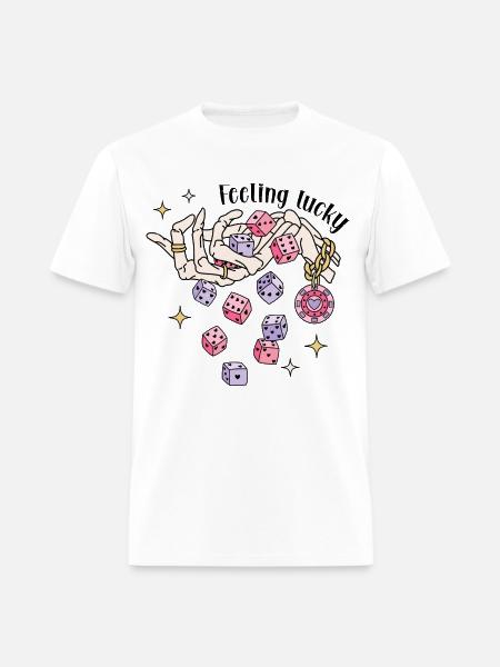 Feeling Lucky - Men's T-Shirt - white