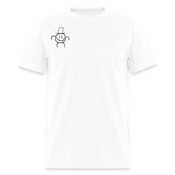 Meatball Man - Men's T-Shirt - white - Front - Jose (178cm)