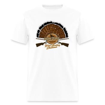 ruffed_grouse_wing_beating - Men's T-Shirt - white - Front - Jose (178cm)