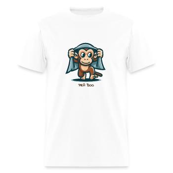 Hide and seek - Men's T-Shirt - white - Front - Jose (178cm)
