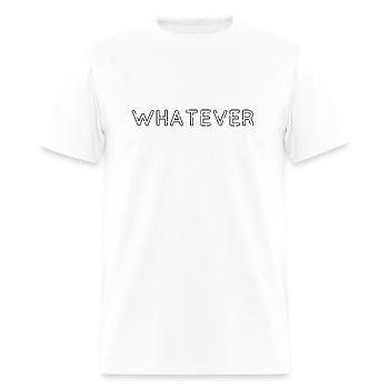 Whatever - Men's T-Shirt - white - Front - Jose (178cm)