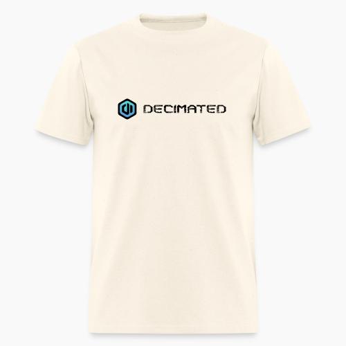 Decimated 2 black - Men's T-Shirt