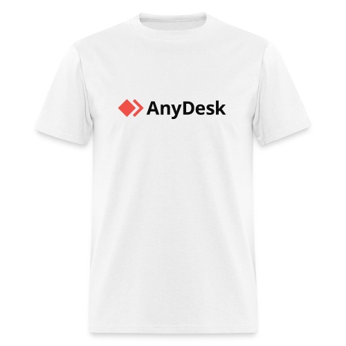 AnyDesk Black Logo - Men's T-Shirt