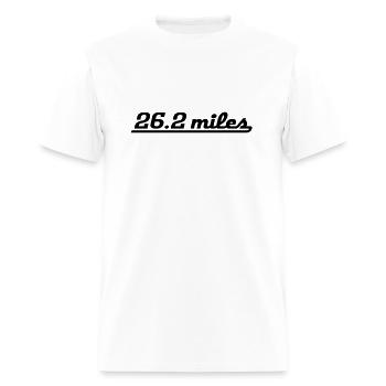 marathon - Men's T-Shirt - white - Front - Jose (178cm)