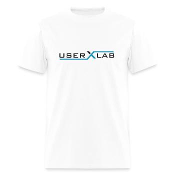 User X Lab - Men's T-Shirt - white - Front - Jose (178cm)