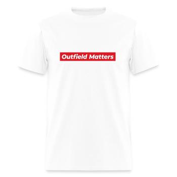 Outfield Matters - Men's T-Shirt - white - Front - Jose (178cm)