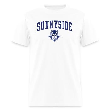 Sunnyside High School - Men's T-Shirt - white - Front - Jose (178cm)