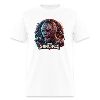 Rebellion Wrestling Matt Sanchez - Men's T-Shirt - white - Front - Jose (178cm)