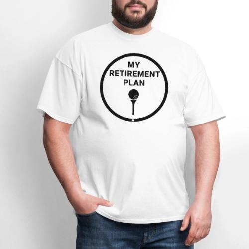 Golf Retirement Plan T-Shirt | Premium Cotton - Men's T-Shirt