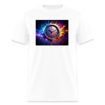 Horloge de fusion - T-shirt Homme - blanc - Devant - Jose (178cm)