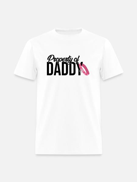 Property of Daddy - Men's T-Shirt - white
