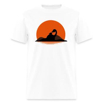 Kid Drawing Child's Drawing - Men's T-Shirt - white - Front - Jose (178cm)