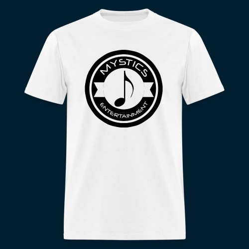 mystics_ent_black_logo - Men's T-Shirt