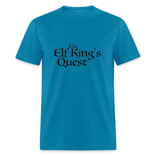 The Elf King's Quest Logo Black - Men's T-Shirt